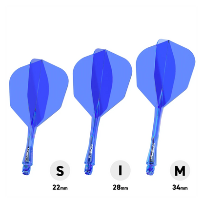 Winmau Fusion Integrated Flight & Shaft #6 - Blue