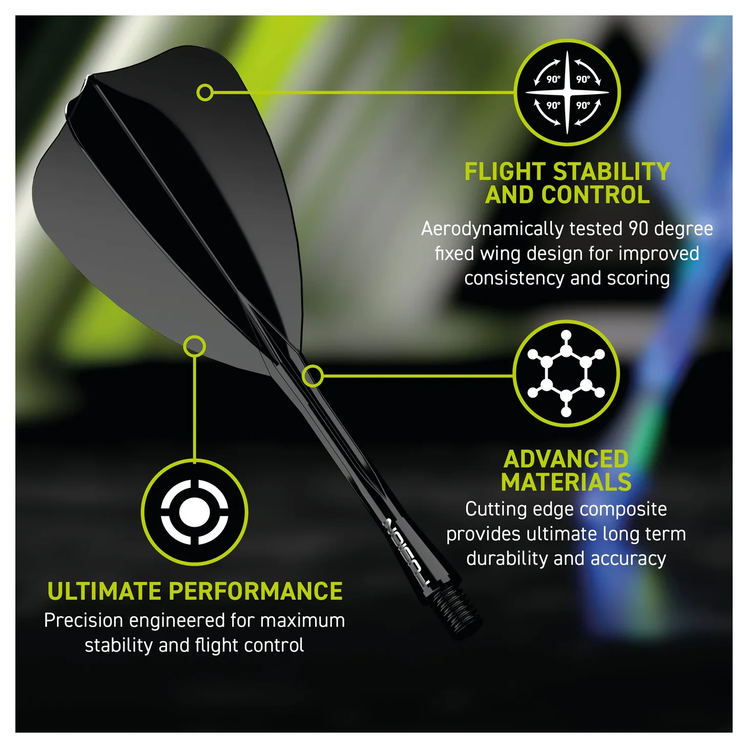 Winmau Arrow Flight & Shaft 