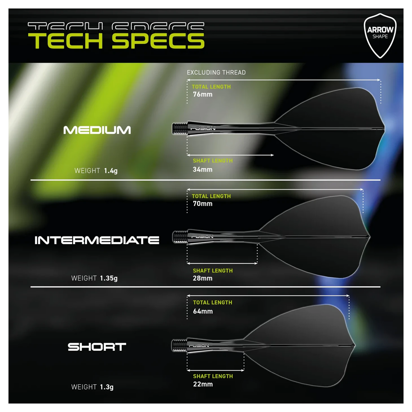 Winmau Arrow Flight & Shaft 