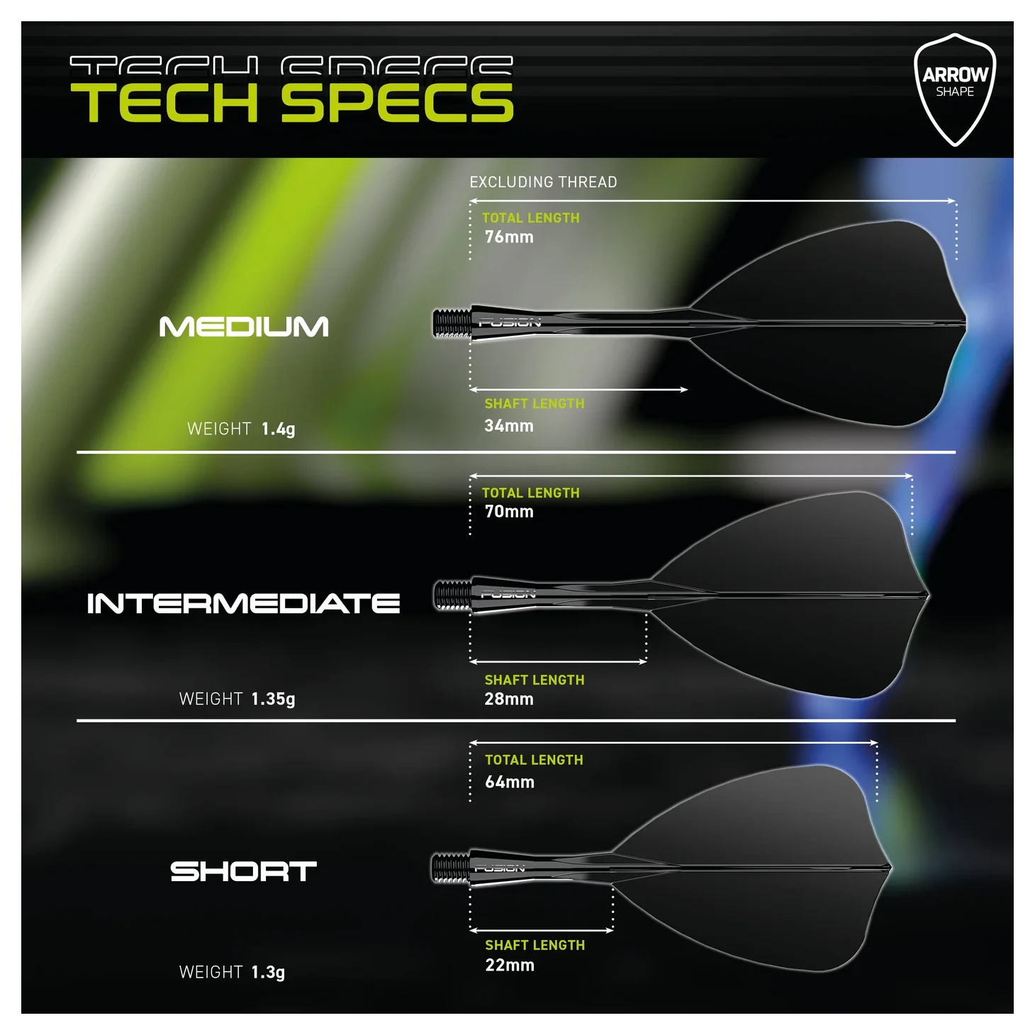 Winmau Arrow Flight & Shaft 
