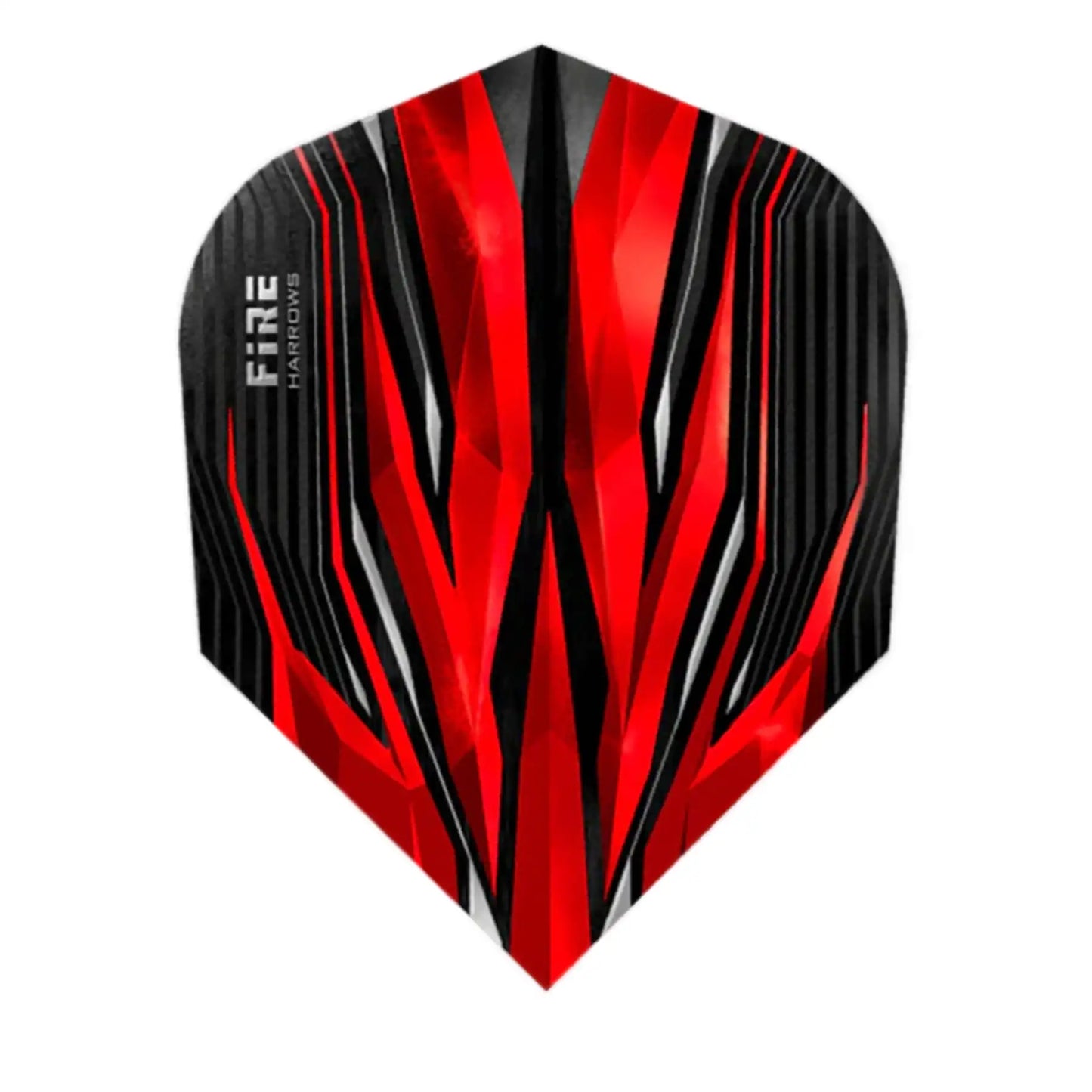 Harrows Fire Premium Dart Flights - Red