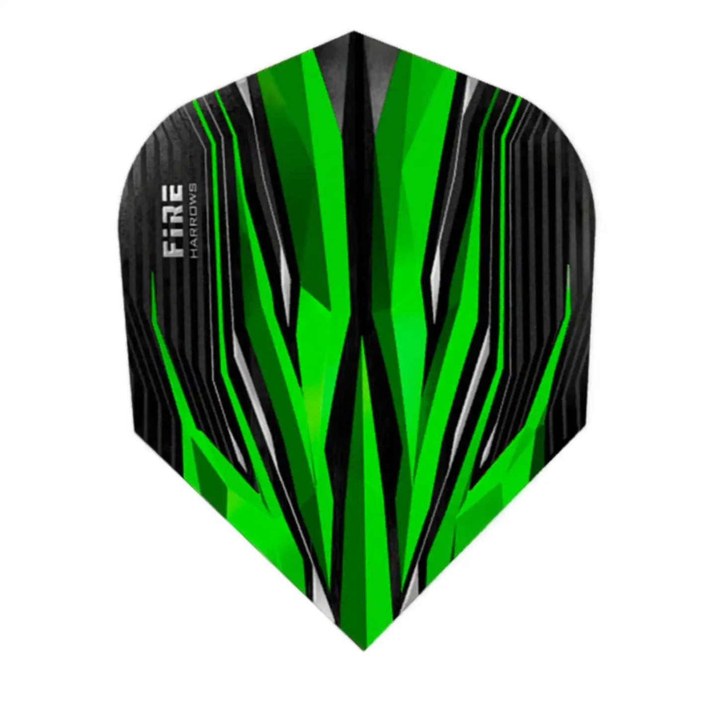 Harrows Fire Premium Dart Flights - Green