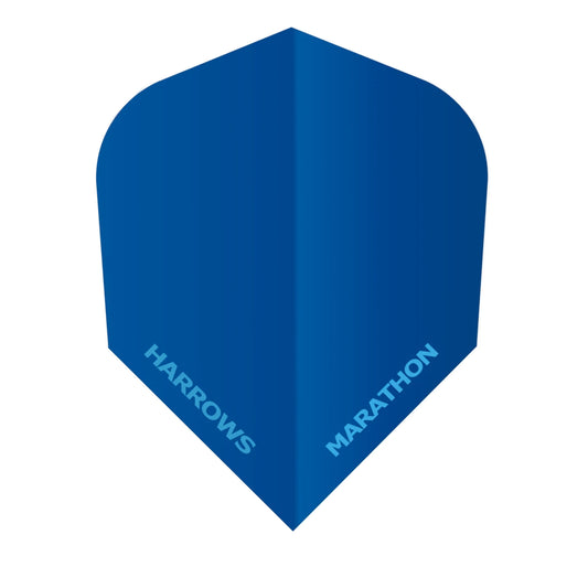 Harrows Marathon Anti Glare Dart Flights - Blue