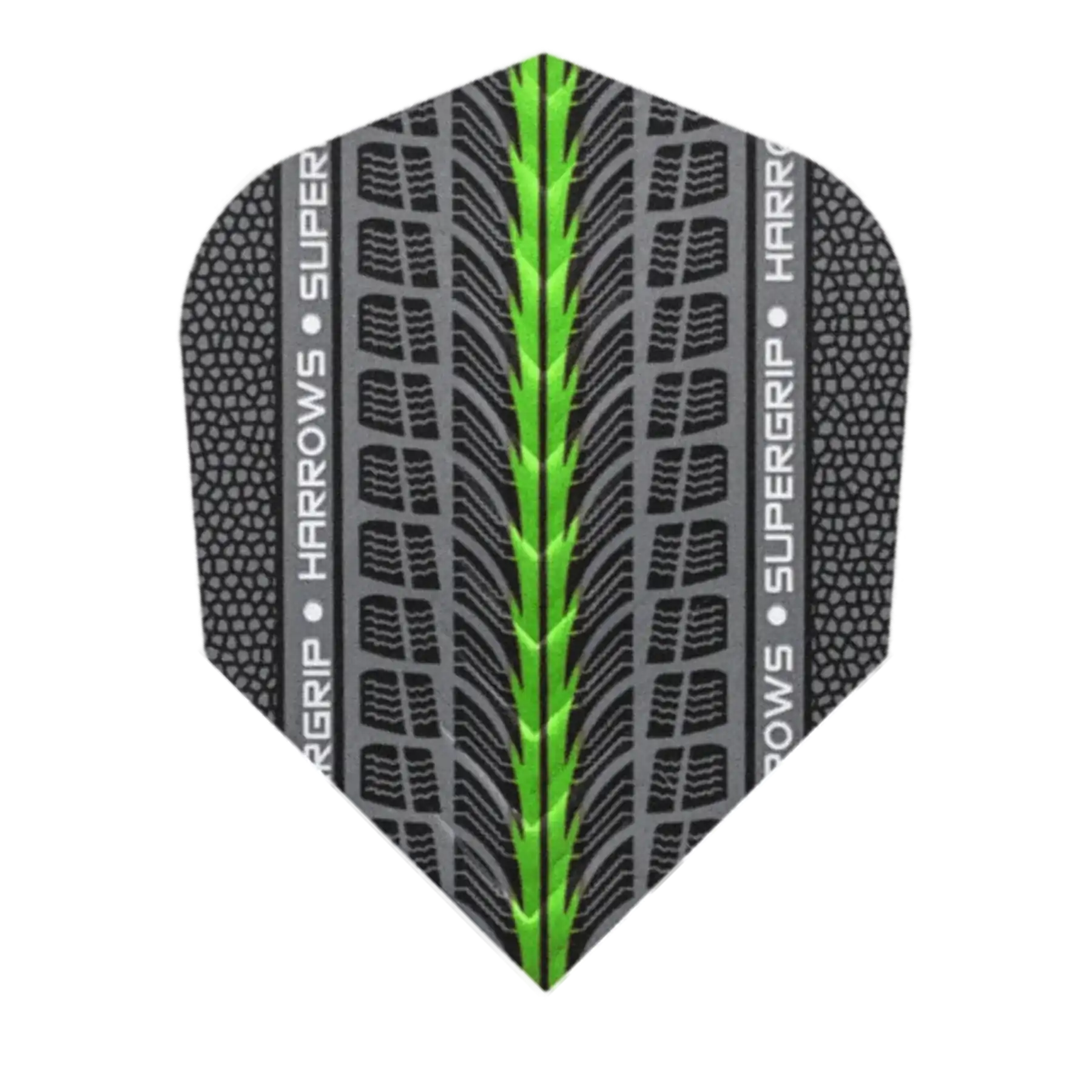 Harrows Supergrip Green Dart Flights