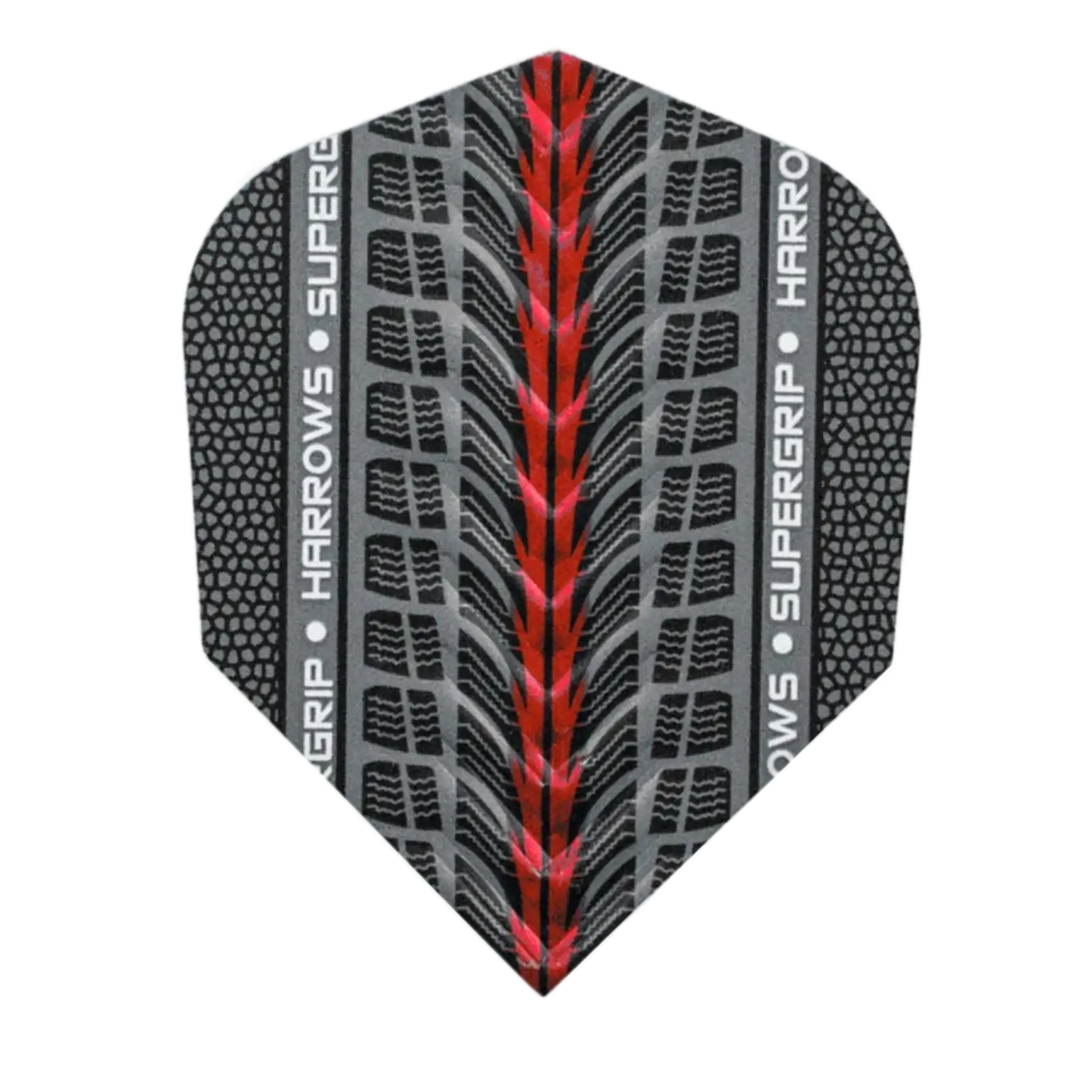 Harrows Supergrip Red Dart Flights