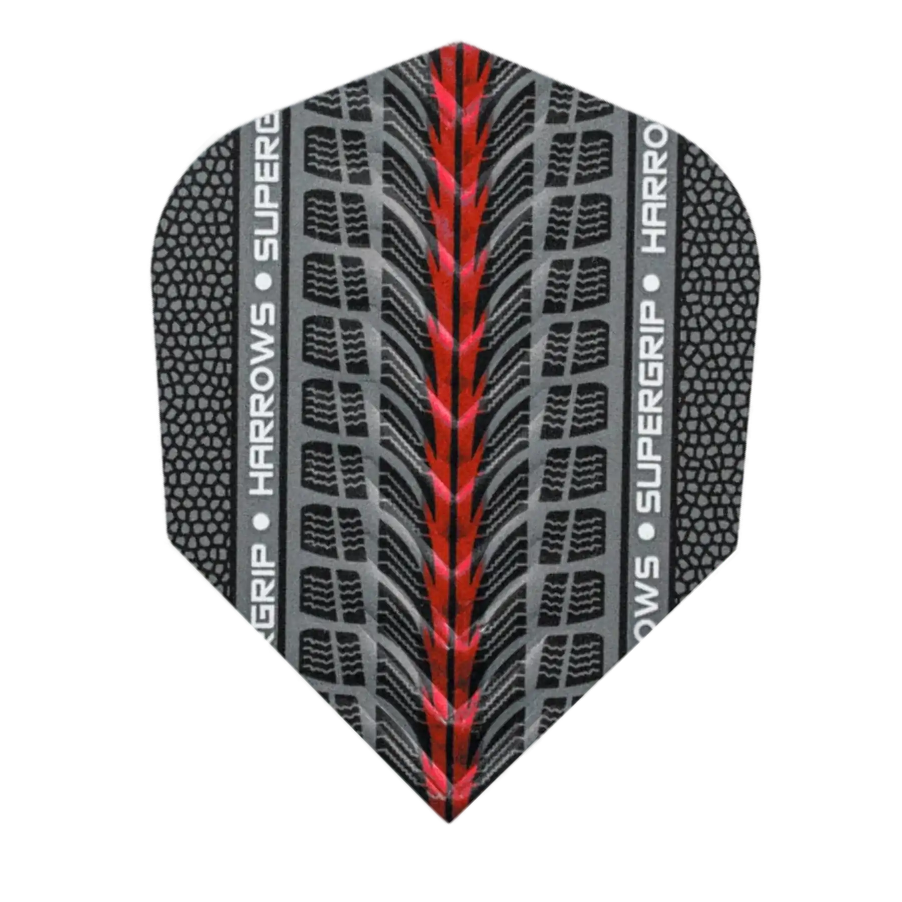 Harrows Supergrip Red Dart Flights