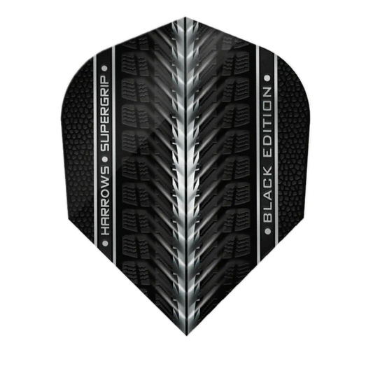 Harrows SUPERGRIP Black Edition Dart Flight
