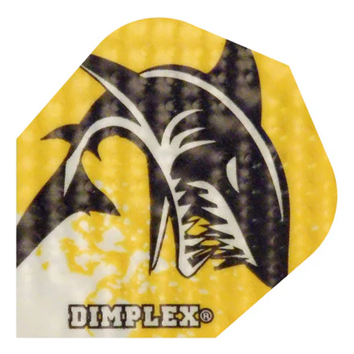 Harrows Dimplex Shark Yellow Flights