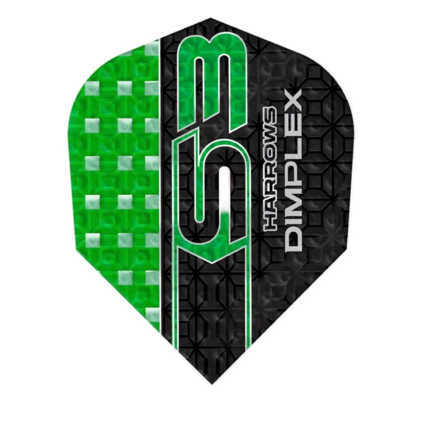 Harrows Dimplex S3 Dart Flights - Green