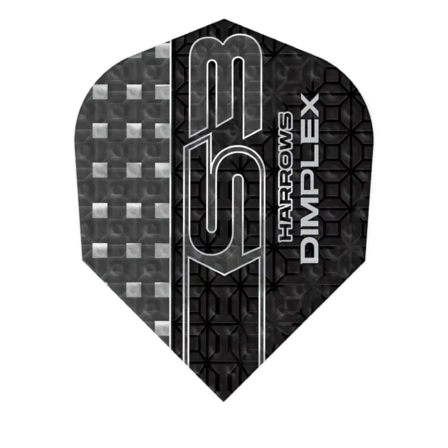 Harrows Dimplex S3 Dart Flights - Black