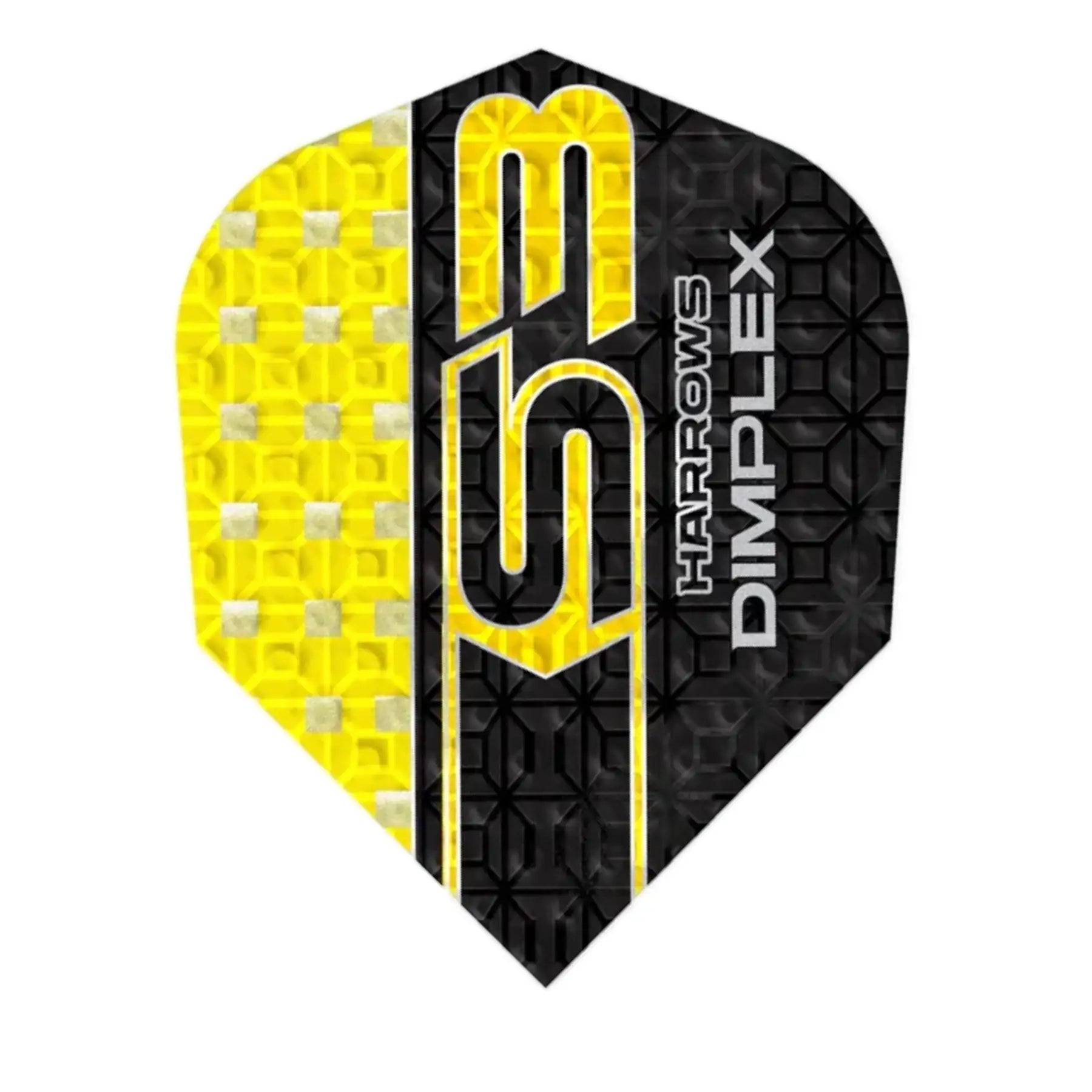 Harrows Dimplex S3 Dart Flights - Yellow
