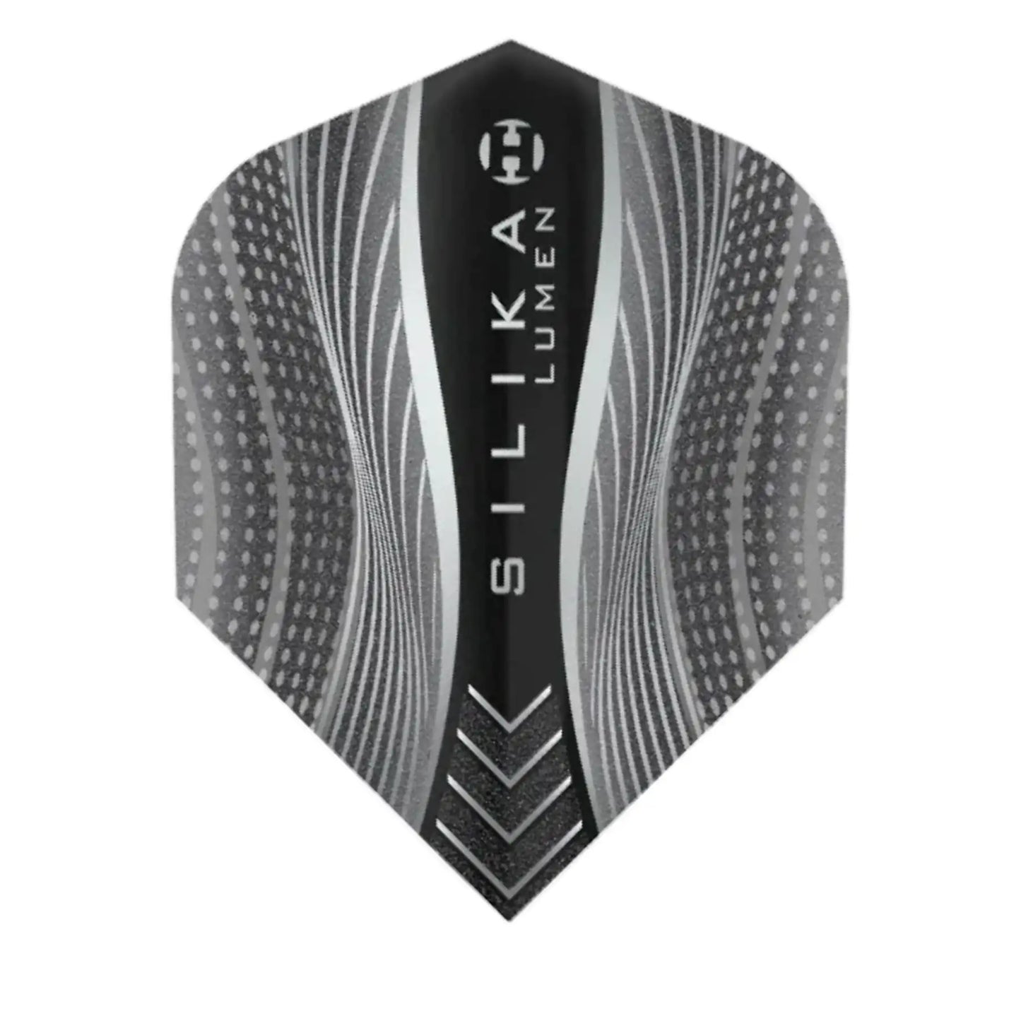 Harrows Silika Lumen Black NO6 Dart Flights