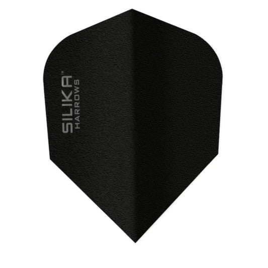 Harrows Silika Solid NO6 Dart Flights - Black
