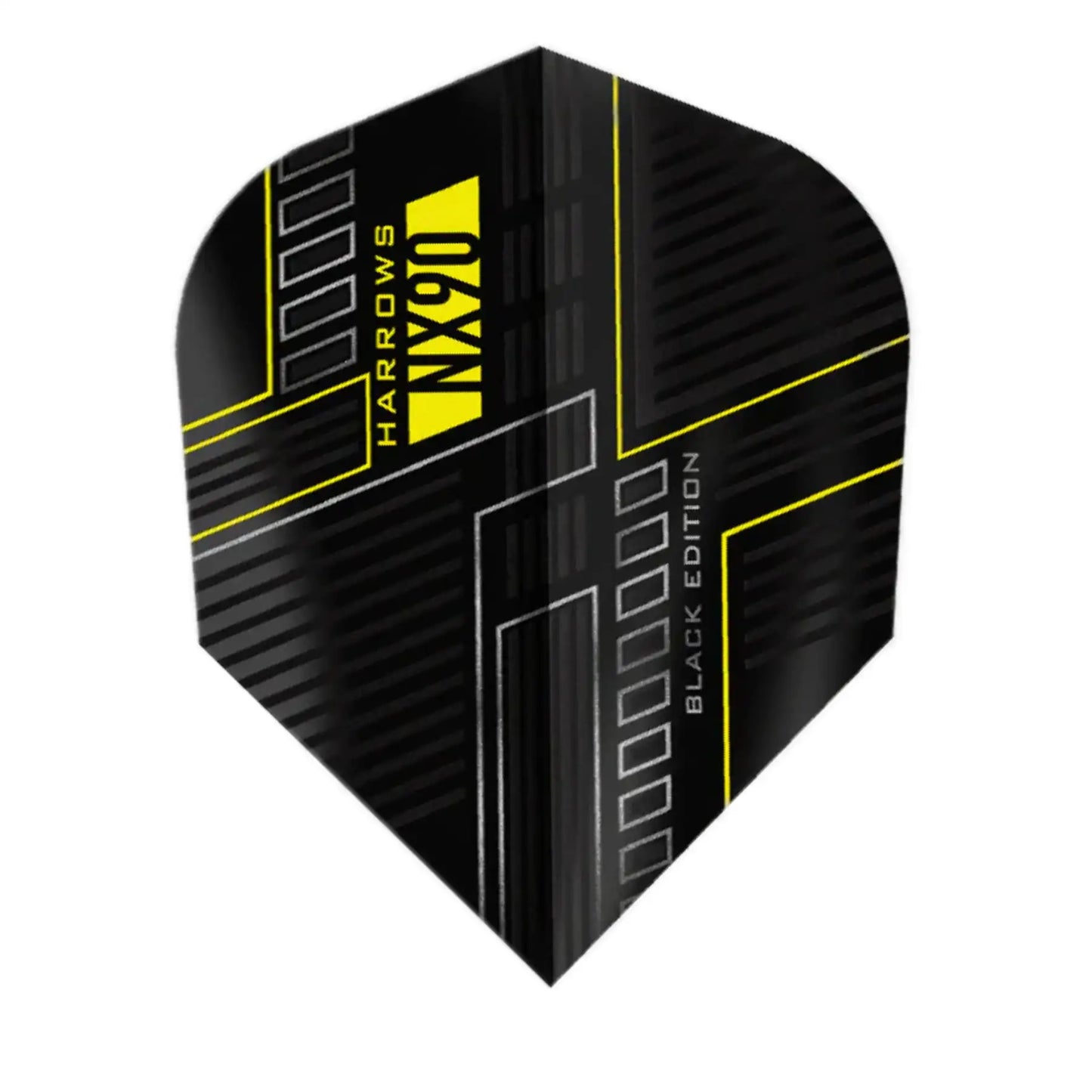 Harrows NX90 Black Edition Dart Flight