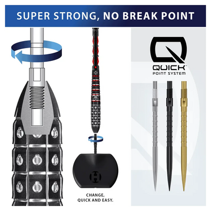 Harrows Quick Point | Heavy Metal Grip | Specs