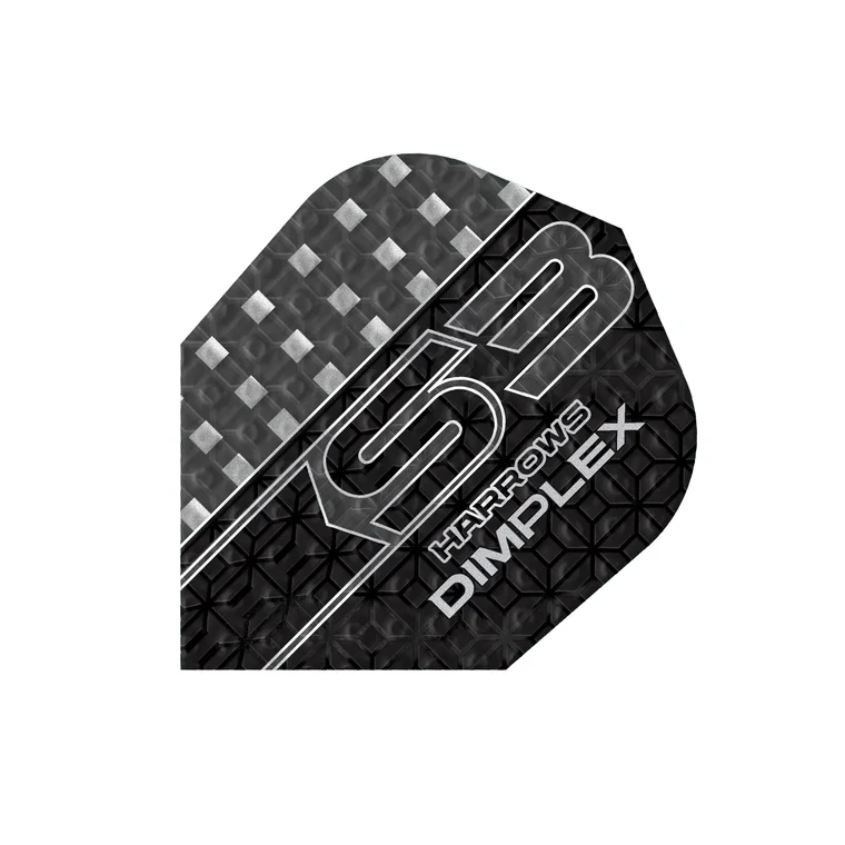 Harrows Dimplex S3 Dart Flights - Black