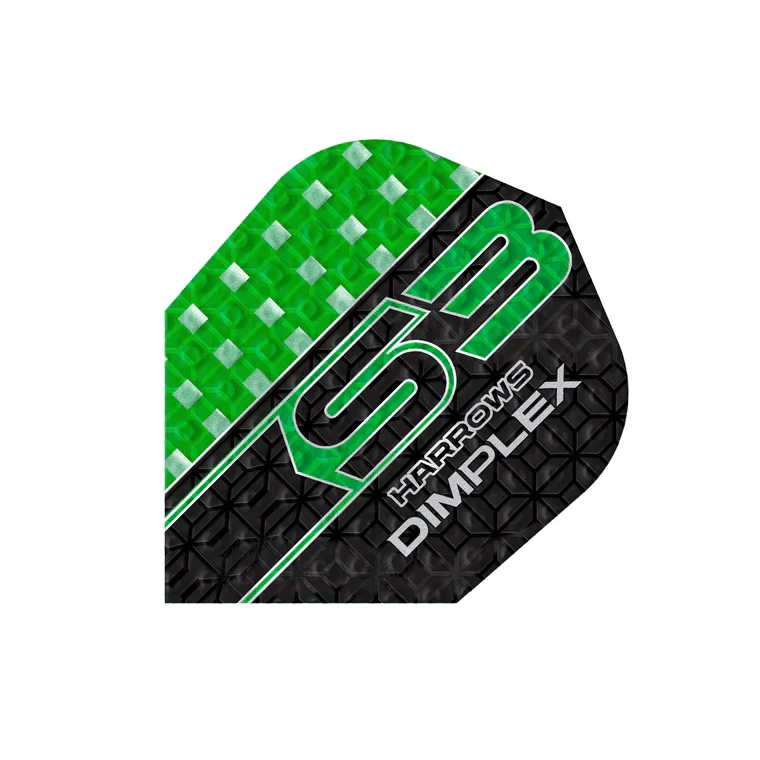 Harrows Dimplex S3 Dart Flights - Green