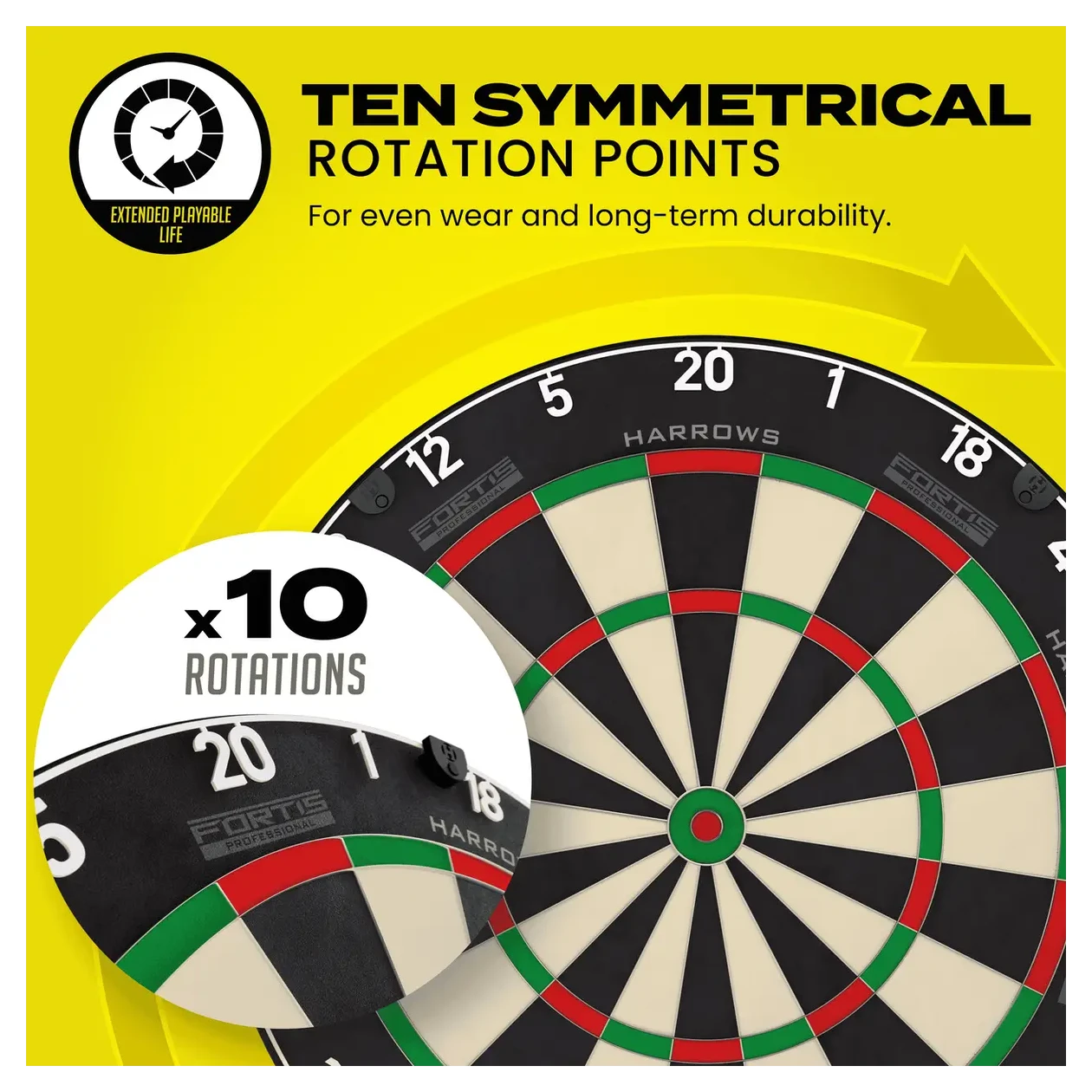 Harrows Fortis Professional Dartboard