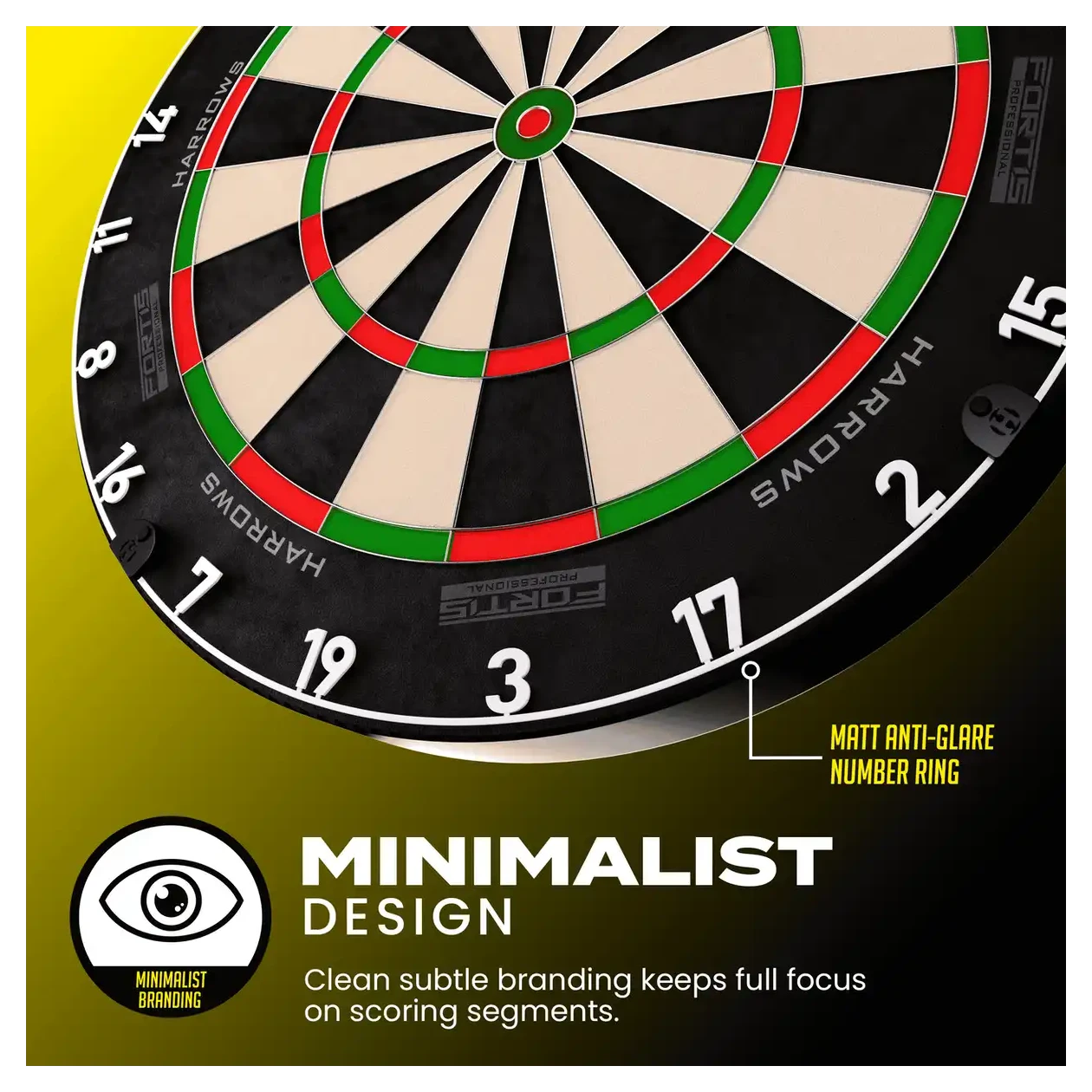 Harrows Fortis Professional Dartboard