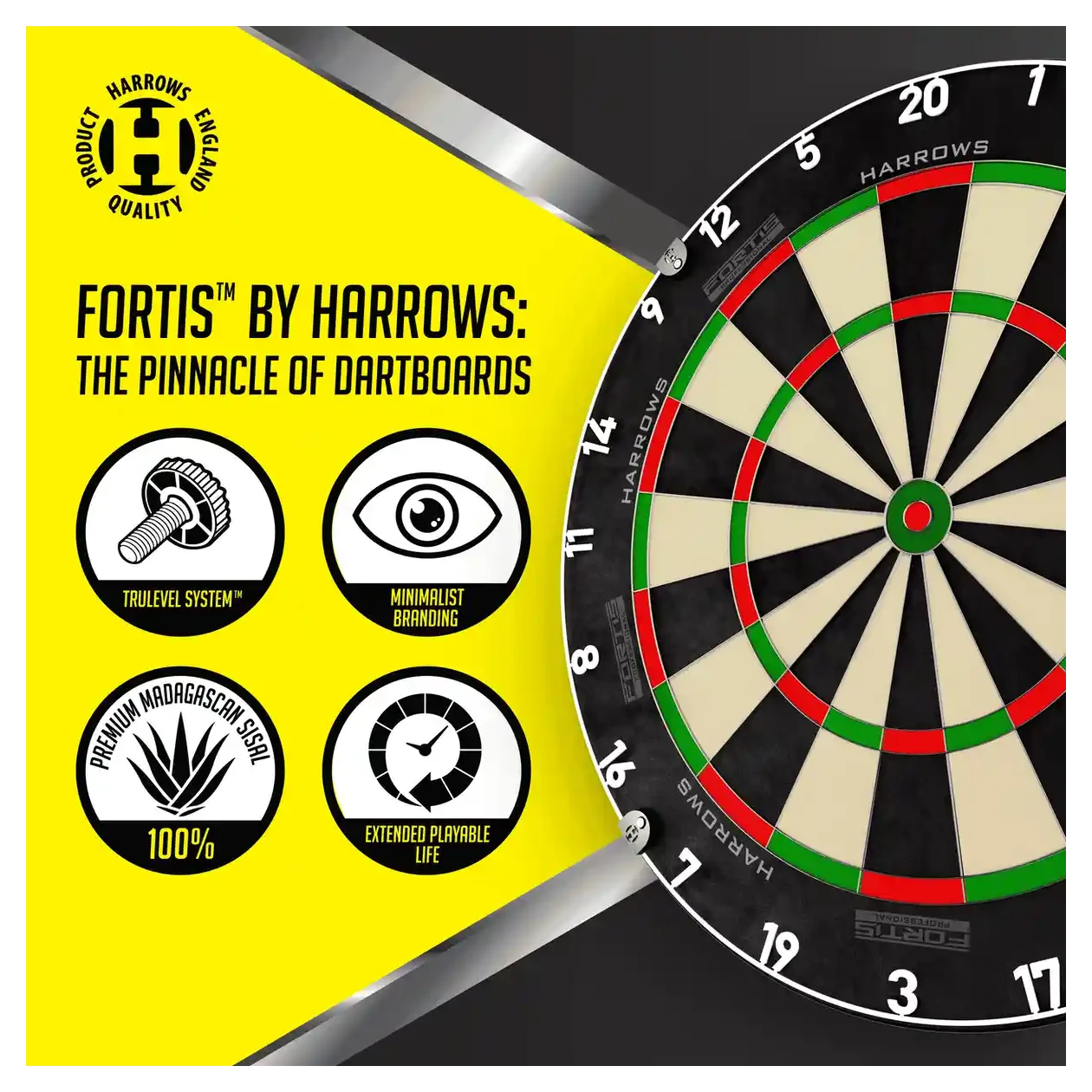 Harrows Fortis Professional Dartboard