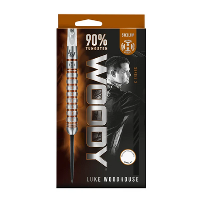 Harrows Luke Woodhouse Series 2 90% Steel Tip Darts 23g