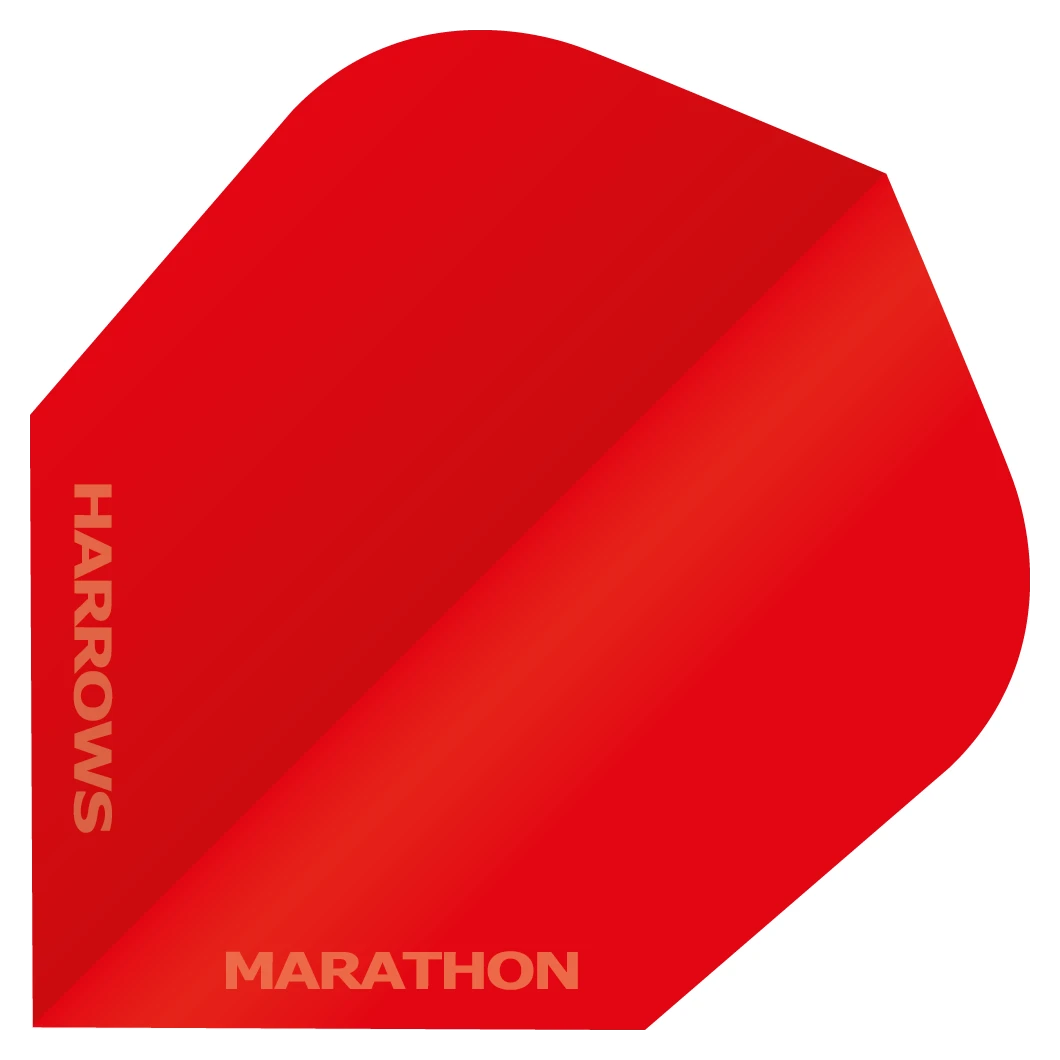 Harrows Marathon Anti Glare Dart Flights - Red