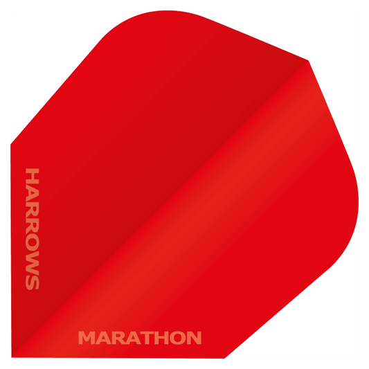 Harrows Marathon Anti Glare Dart Flights - Red