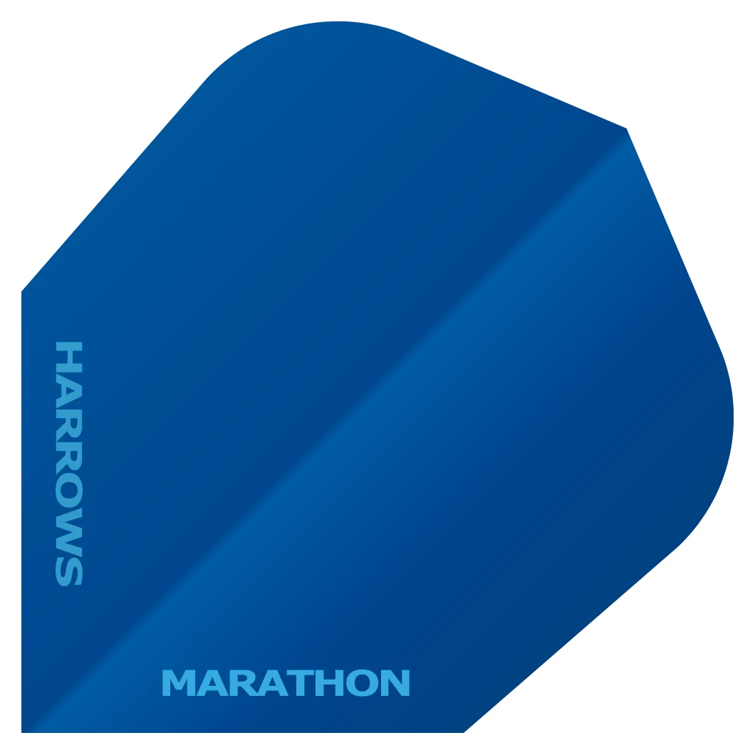 Harrows Marathon Anti Glare Dart Flights - Blue