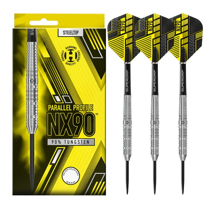 Harrows NX90 Parallel 90% Steel Tip Darts