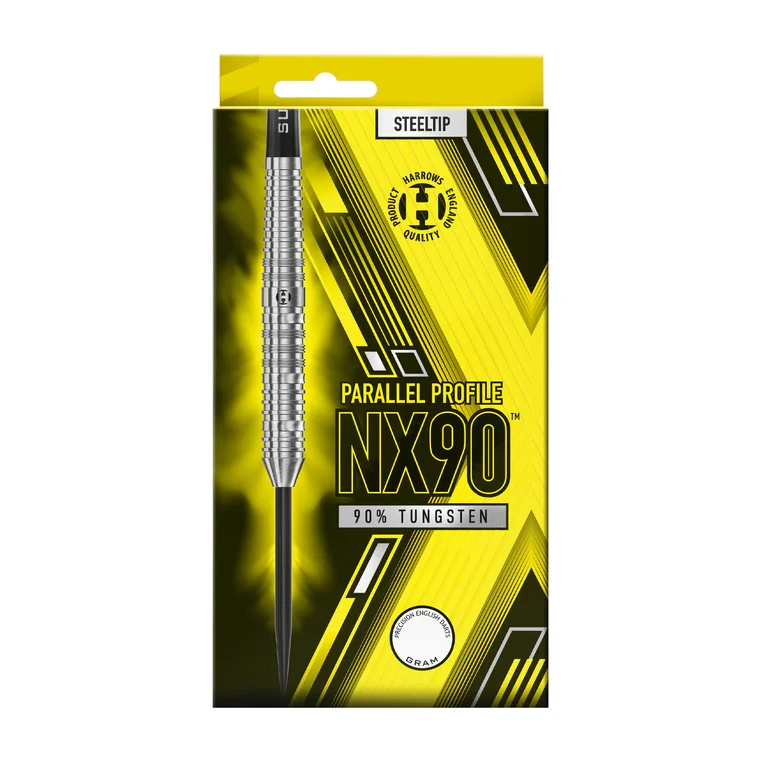 Harrows NX90 Parallel 90% Steel Tip Darts