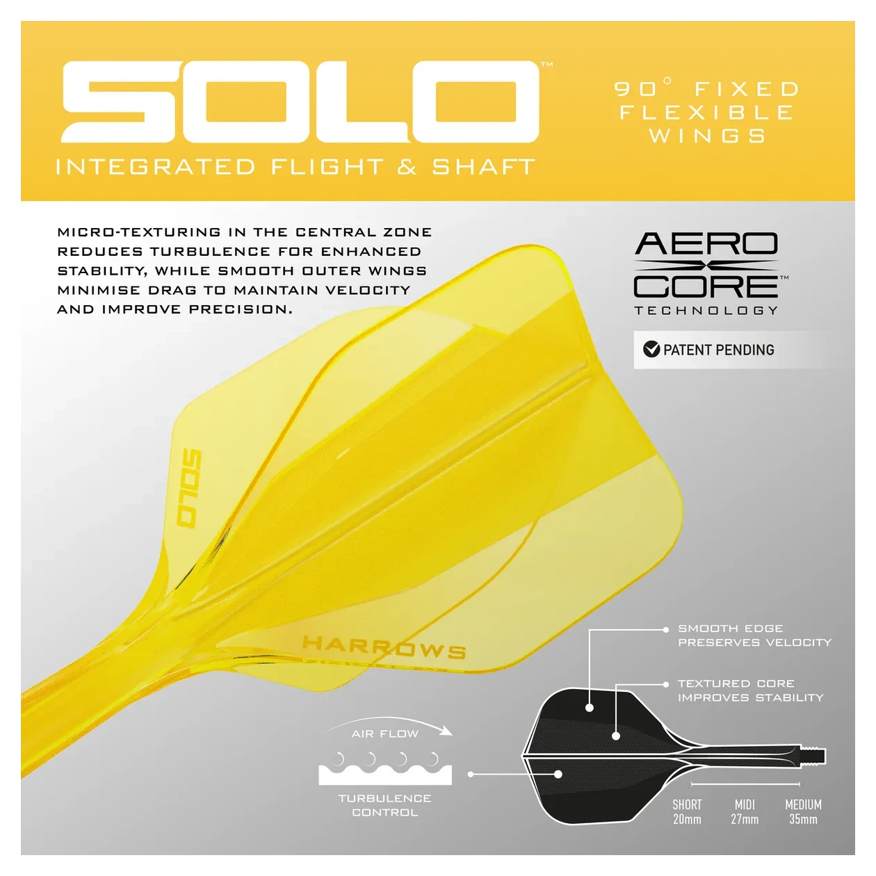 Harrows Solo Integrated Flight System | 6 | Yellow