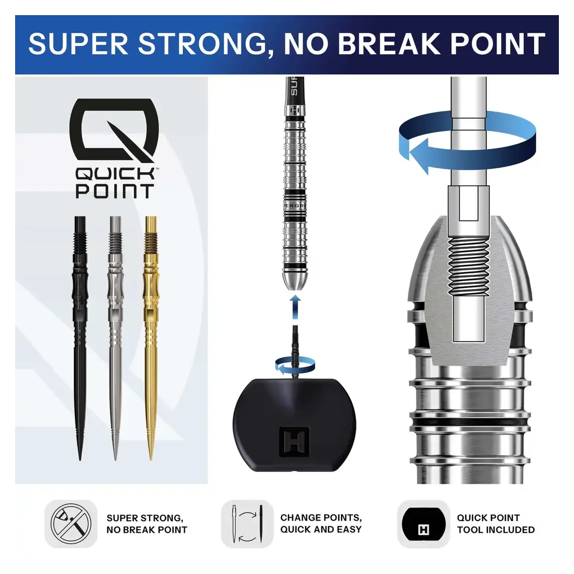 Harrows Axis Elite Series Quick Point