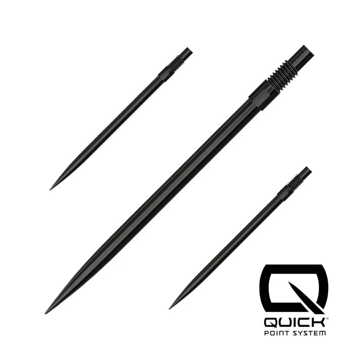 Harrows Quick Point Black - Sherwood Sport