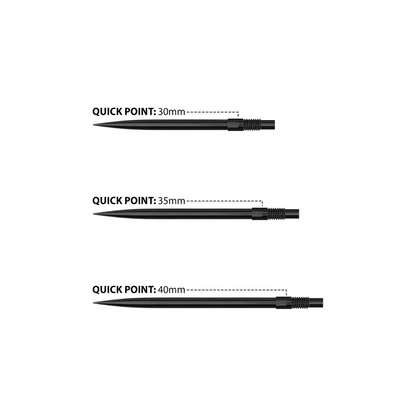 Harrows Quick Point Black - Sherwood Sport