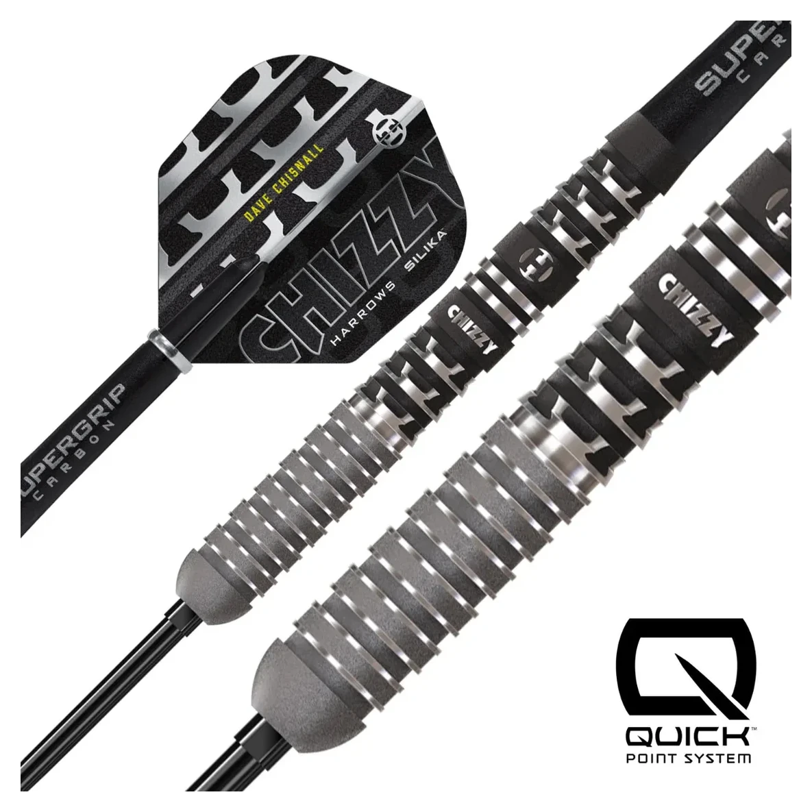 Harrows Chizzy Series 4 | Quick Point | 90% Tungsten Steel Tip Darts - Sherwood Sport