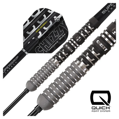 Harrows Chizzy Series 4 | Quick Point | 90% Tungsten Steel Tip Darts - Sherwood Sport
