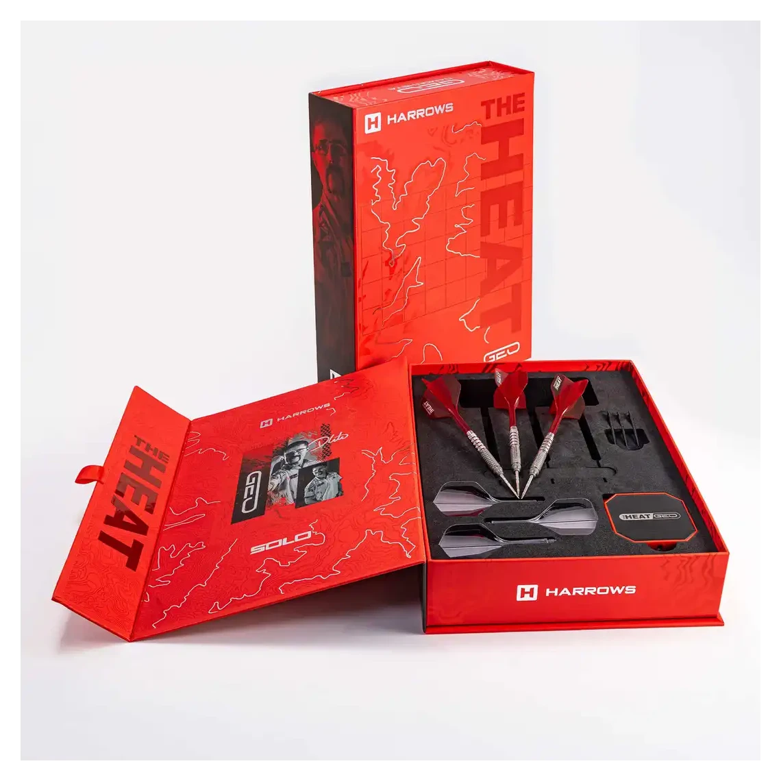 Harrows Damon Heta Geo 90% Tungsten Steel Tip Darts