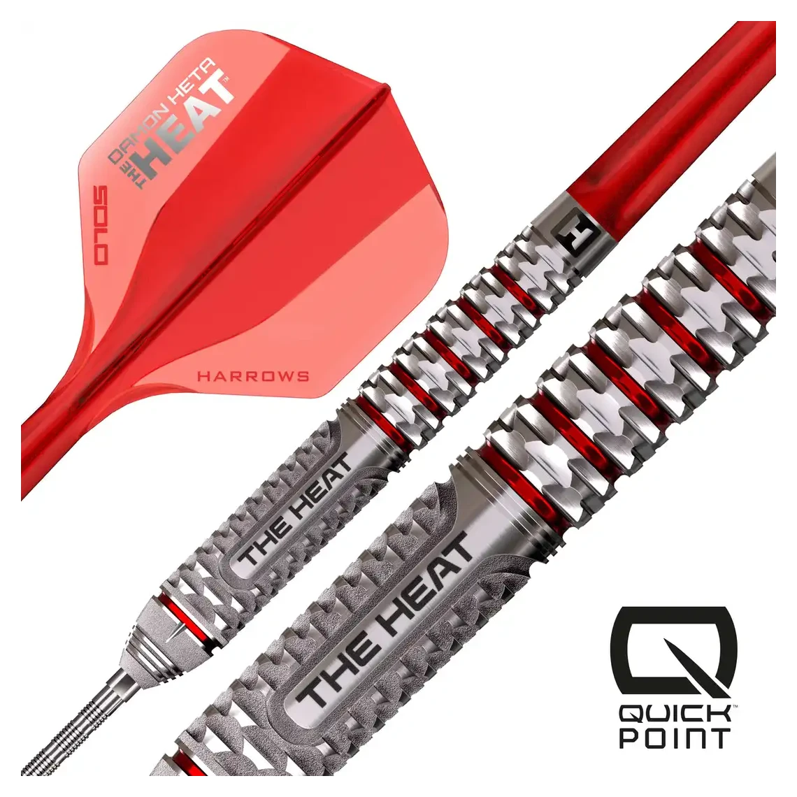 Harrows Damon Heta Geo 90% Tungsten Steel Tip Darts