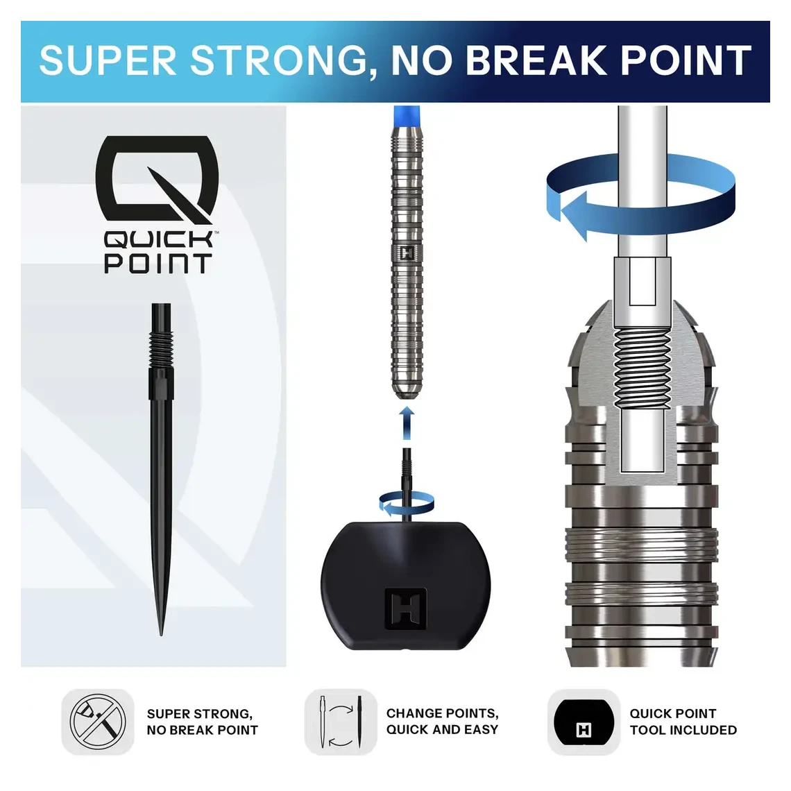 Harrows Flux Pro Parallel Darts