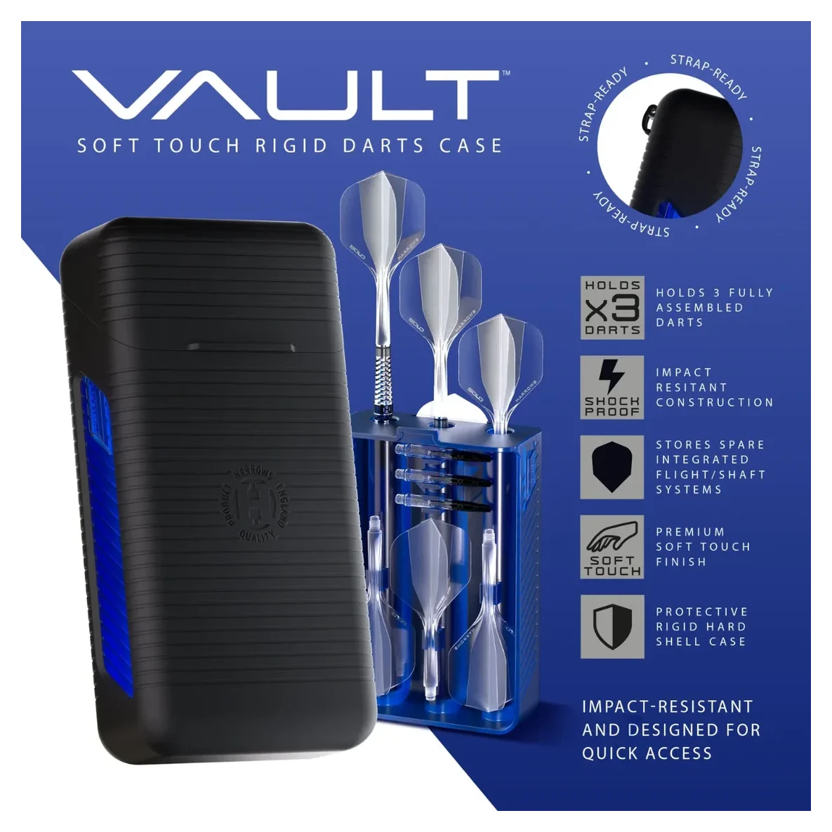 Harrows Vault Dart Case - Sherwood Sport