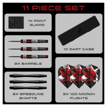 Harrows Ryan Searle Heavy Metal Stainless Steel Tip Darts