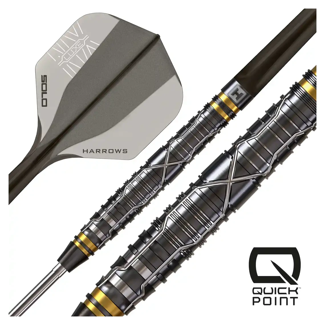 Harrows NX Luxe Tapered 90% Tungsten Steel Tip Darts