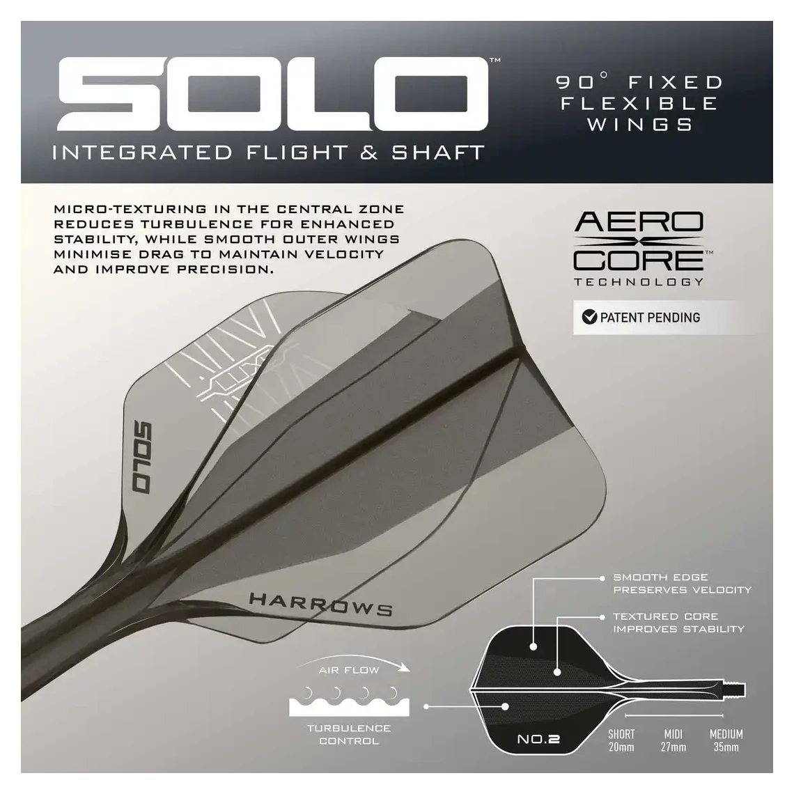 Harrows NX Luxe Tapered 90% Tungsten Steel Tip Darts