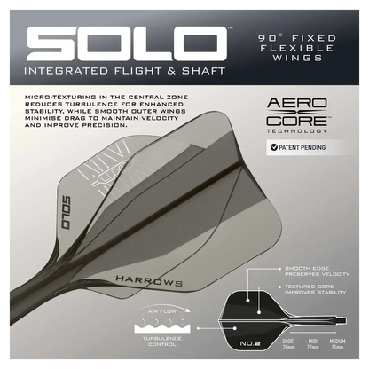 Harrows NX Luxe Tapered 90% Tungsten Steel Tip Darts