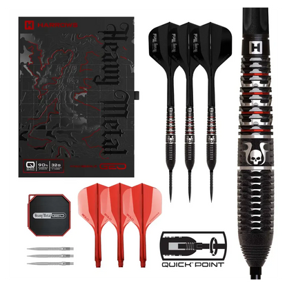 Harrows Ryan Searle Geo 90% Tungsten Steel Tip Darts