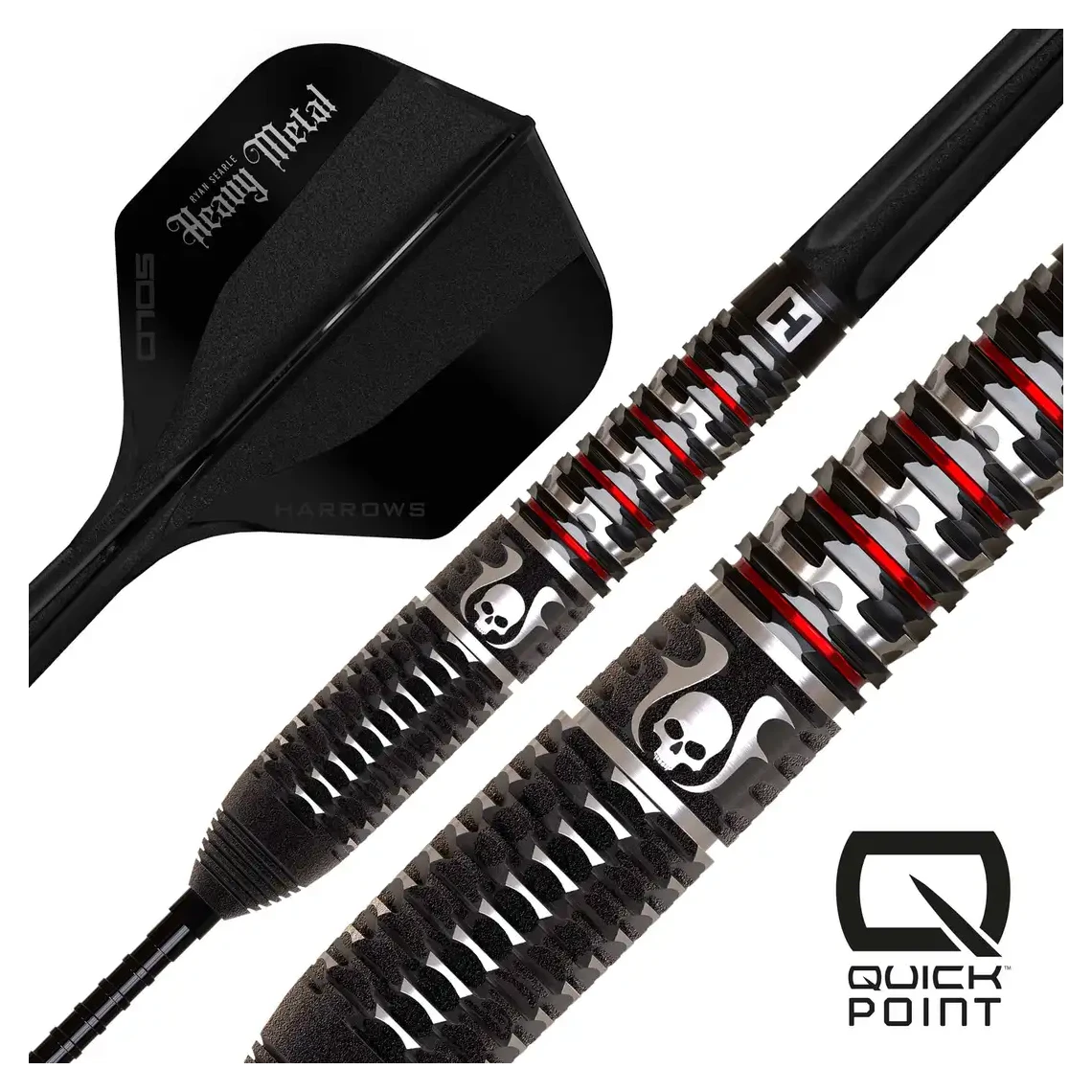 Harrows Ryan Searle Geo 90% Tungsten Steel Tip Darts