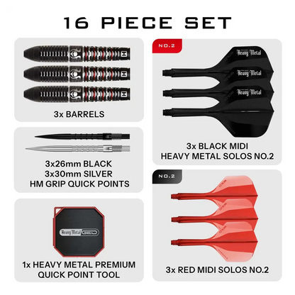 Harrows Ryan Searle Geo 90% Tungsten Steel Tip Darts