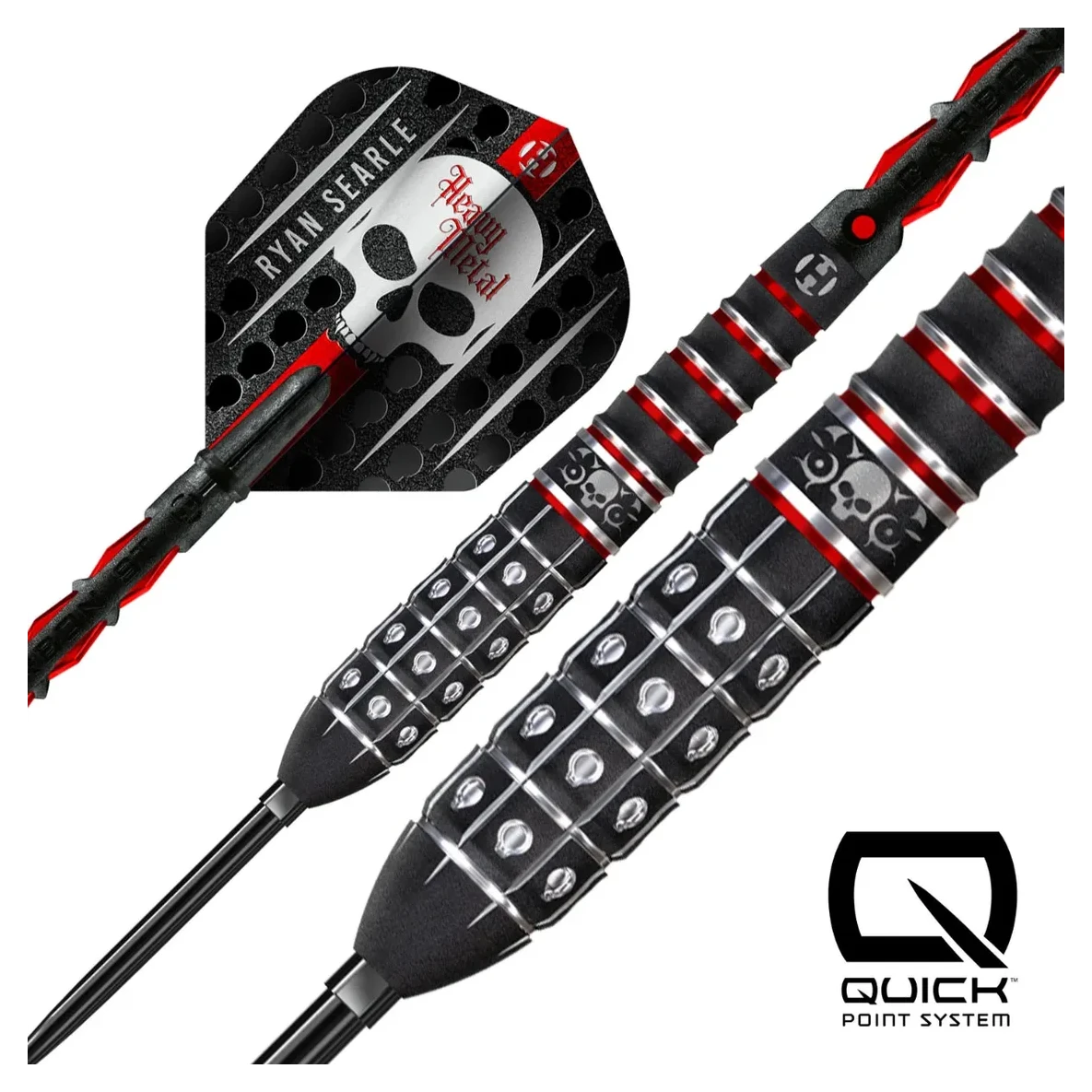 Harrows Ryan Searle Series 3 Quick Point 90% Tungsten Steel Tip Darts - Sherwood Sport