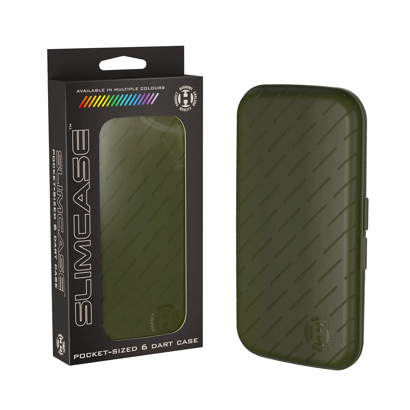 Harrows SlimCase 6 Darts Holder - Green