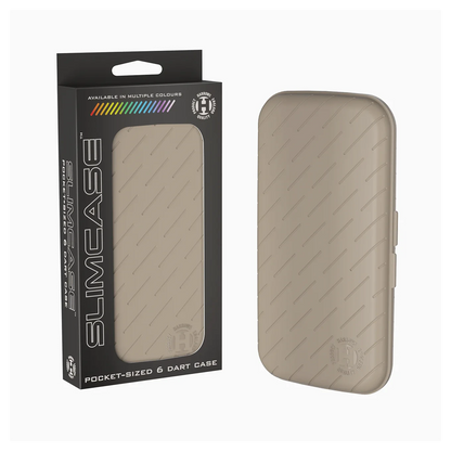 Harrows SlimCase 6 Darts Holder - Stone Grey